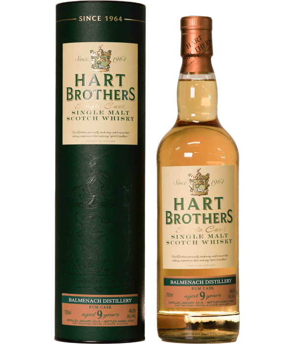 Hart Brothers Balmenach 9 Years Old 2015 Rum Cask bij t Bockje in Bathmen