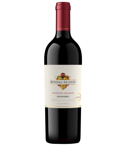 Fles Kendall-Jackson Vintner's Reserve Zinfandel, wijn op voorraad bij slijterij t Bockje in Bathmen