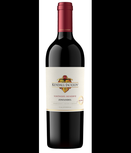 Fles Kendall-Jackson Vintner's Reserve Zinfandel, wijn op voorraad bij slijterij t Bockje in Bathmen