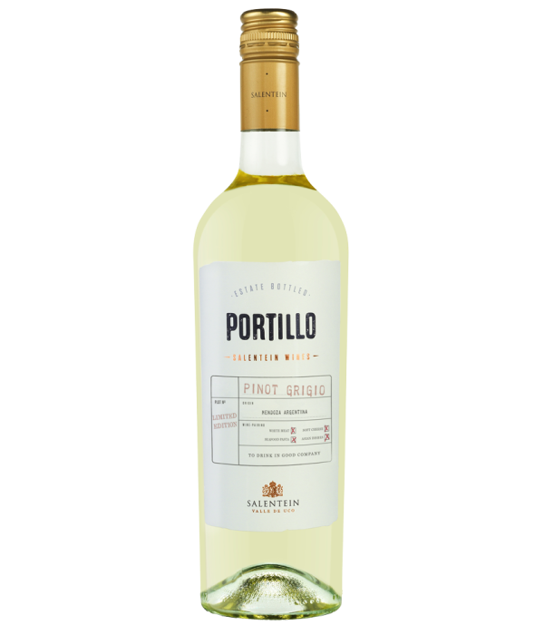 Portillo Pinot Grigio, wijn bij t Bockje in Bathmen