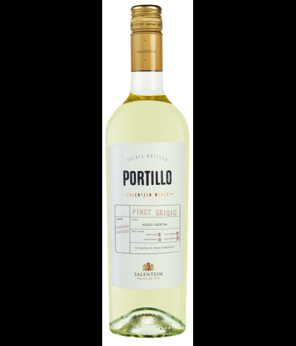 Fles Portillo Pinot Grigio, wijn op voorraad bij slijterij t Bockje in Bathmen