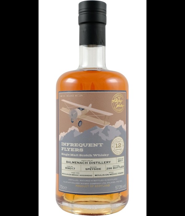 Balmenach Distillery 12 Years Old 2011 Infrequent Flyers bij t Bockje in Bathmen