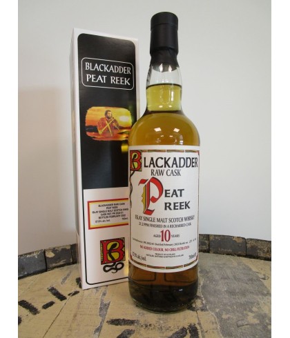 Fles Blackadder Raw Cask 2012 10 Years Old, single malt whisky, op voorraad bij slijterij t Bockje in Bathmen