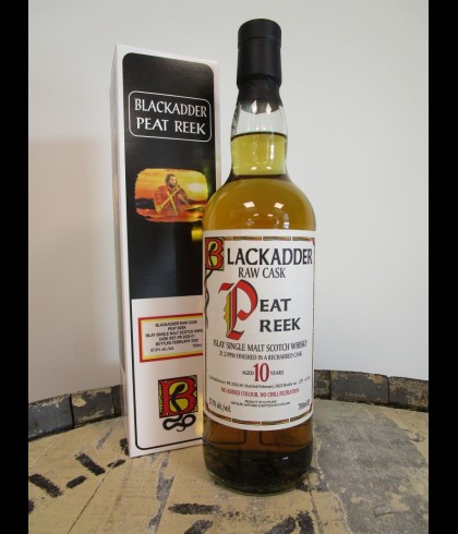 Fles Blackadder Raw Cask 2012 10 Years Old, single malt whisky, op voorraad bij slijterij t Bockje in Bathmen