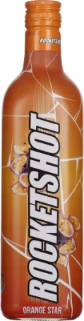Likeur Rocketshot Orange Star van Rocketshot, op voorraad bij slijterij ’t Bockje in Bathmen