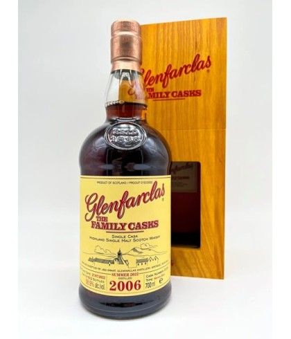 Fles Glenfarclas The Family Casks 2006, single malt whisky, op voorraad bij slijterij t Bockje in Bathmen