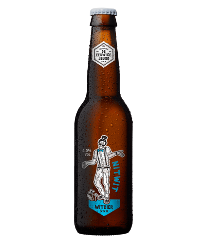 De Eeuwige Jeugd Nitwit Witbier, bier op voorraad bij slijterij t Bockje in Bathmen