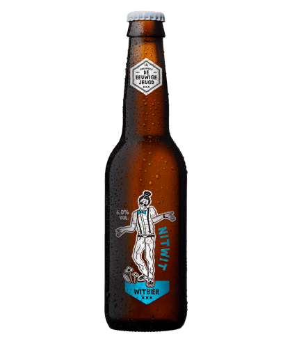 De Eeuwige Jeugd Nitwit Witbier, bier op voorraad bij slijterij t Bockje in Bathmen