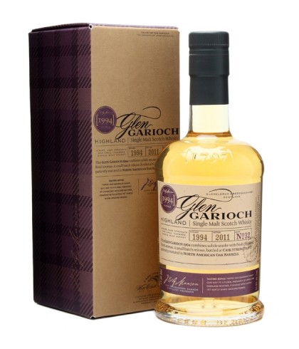 Fles Glen Garioch Vintage 17 Years Old 1994 Highland Single Malt Whisky, whisky, bij slijterij ’t Bockje in Bathmen