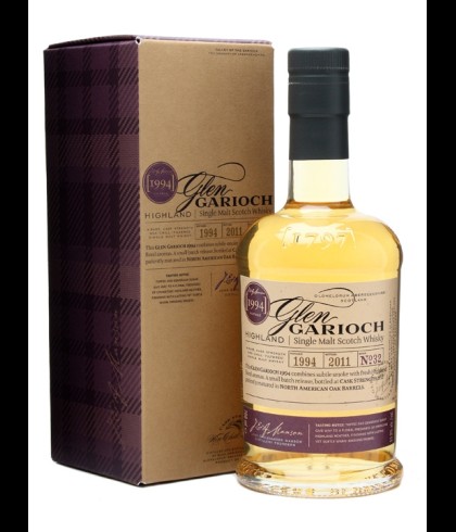 Fles Glen Garioch Vintage 17 Years Old 1994 Highland Single Malt Whisky, whisky, bij slijterij ’t Bockje in Bathmen