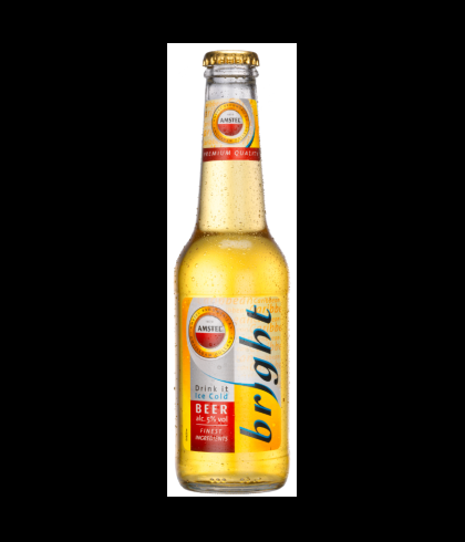 Amstel Bright, bier op voorraad bij slijterij t Bockje in Bathmen