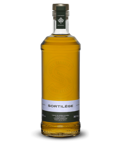 Likeur Sortilège Canadian Maple Whisky Liqueur van Sortilège, bij slijterij ’t Bockje in Bathmen