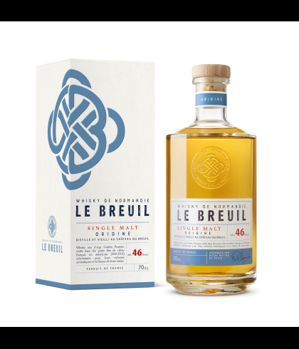 Fles Château du Breuil Origine, whisky, op voorraad bij slijterij t Bockje in Bathmen