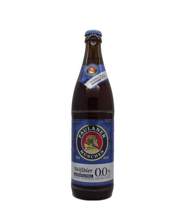 Paulaner Hefe Weizen Alcoholvrij 0,0 bij t Bockje in Bathmen