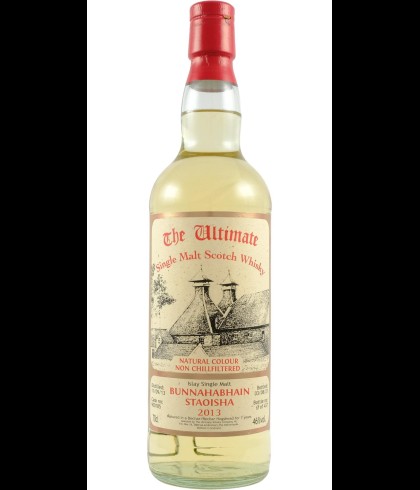 Fles The Ultimate Staoisha 2013, enkel vat gebotteld door The Ultimate uit Amersfoort, op voorraad bij slijterij t Bockje in Bathmen