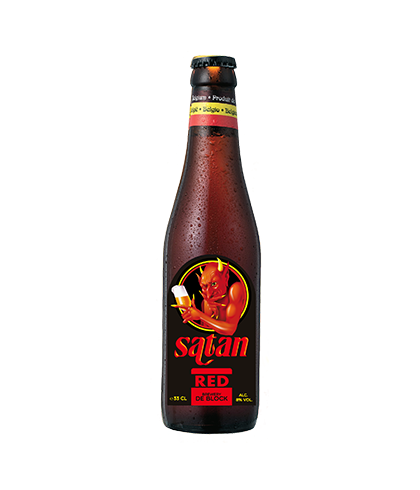 Brouwerij De Block Satan Red, bier op voorraad bij slijterij t Bockje in Bathmen