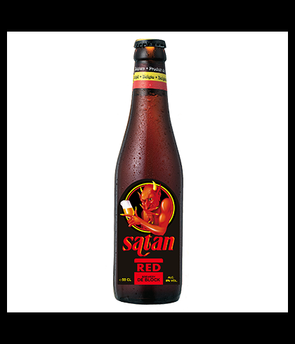 Brouwerij De Block Satan Red, bier op voorraad bij slijterij t Bockje in Bathmen