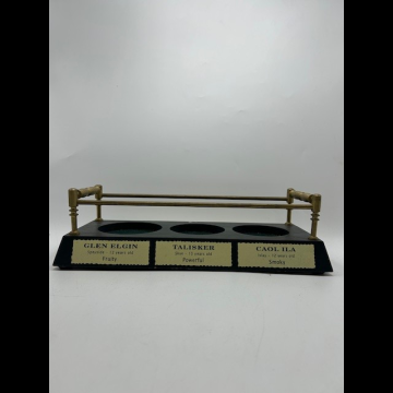 Flessenstandaard voor Schotse whiskyflessen Coal Ila, Talisker en Glen Elgin
