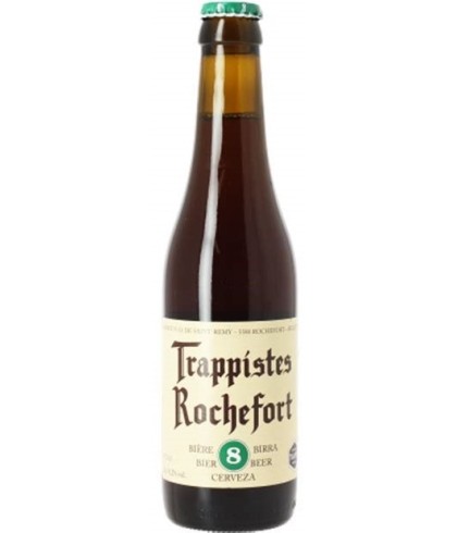 Trappistes Rochefort 8, bier op voorraad bij slijterij t Bockje in Bathmen