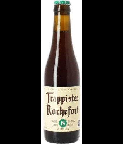 Trappistes Rochefort 8, bier op voorraad bij slijterij t Bockje in Bathmen