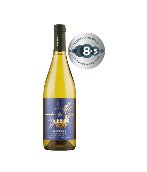 Phebus Reservado Chardonnay Mendoza, wijn bij t Bockje in Bathmen