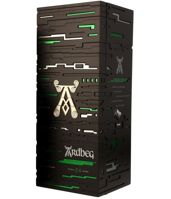 Ardbeg 24 Years old Vintage 2000 Y2K Islay single malt whisky bij t Bockje in Bathmen