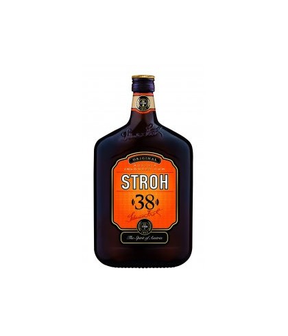 Fles Stroh 38%, rum, op voorraad bij slijterij t Bockje in Bathmen