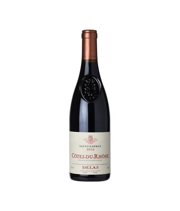 Delas Frères Cotes du Rhone – Saint Esprit Rouge, wijn bij t Bockje in Bathmen