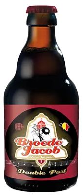 Fles Broeder Jacob Double Port, bier van Broeder Jacob, op voorraad bij slijterij t Bockje in Bathmen