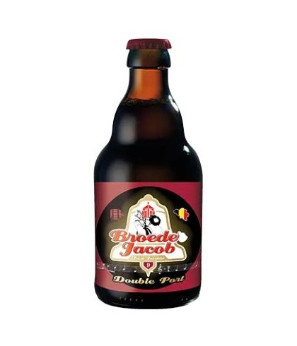 Broeder Jacob Double Port, bier bij slijterij t Bockje in Bathmen