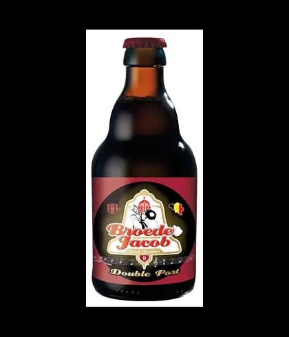 Broeder Jacob Double Port, bier bij slijterij t Bockje in Bathmen