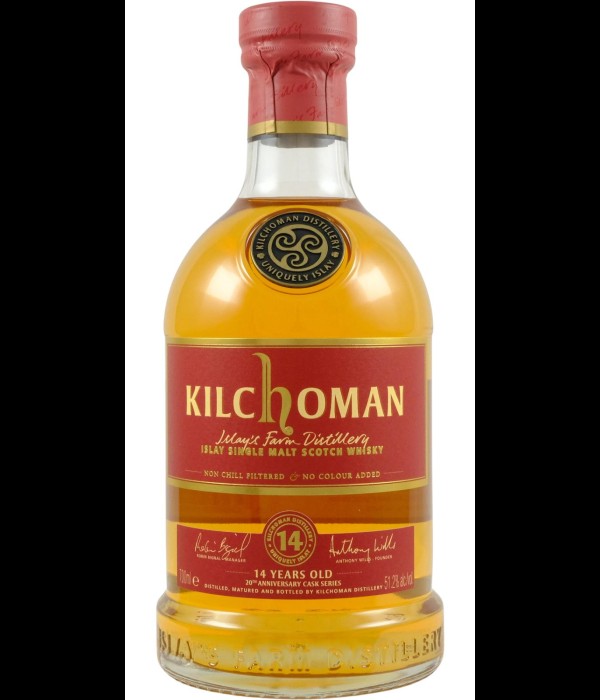 Kilchoman 20th Anniversary Cask Series 14 Years Old 2010 bij t Bockje in Bathmen