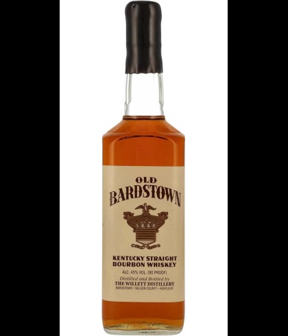 Fles Old Bardstown Kentucky Straight Bourbon Whiskey, whisky, op voorraad bij slijterij t Bockje in Bathmen