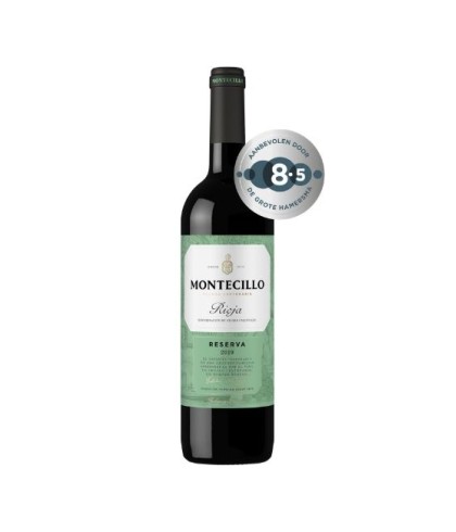 Fles Montecillo Rioja Reserva, wijn, op voorraad bij slijterij t Bockje in Bathmen