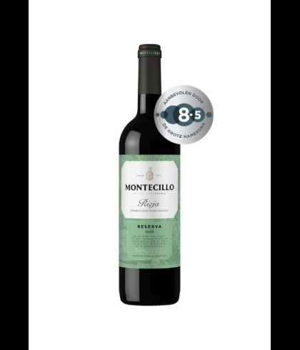 Fles Montecillo Rioja Reserva, wijn, op voorraad bij slijterij t Bockje in Bathmen