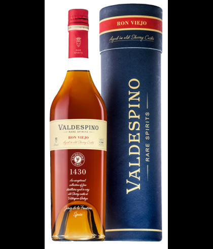 Fles Valdespino Ron Viejo Very Old Rum, rum, op voorraad bij slijterij t Bockje in Bathmen