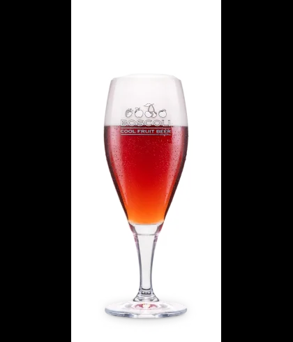Boscoli Cool Fruit Beer Voetglas, glas bij t Bockje in Bathmen