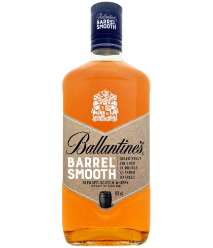 Fles Ballantine’s Barrel Smooth, single malt whisky, op voorraad bij slijterij t Bockje in Bathmen