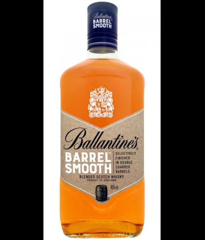Fles Ballantine&rsquo;s Barrel Smooth, single malt whisky, op voorraad bij slijterij t Bockje in Bathmen