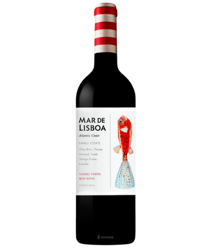 Fles Quinta de Chocapalha Mar de Lisboa Tinto, wijn op voorraad bij slijterij t Bockje in Bathmen