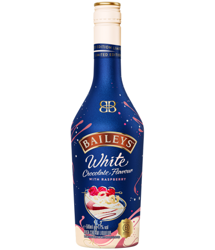Baileys White Chocolate Raspberry, op voorraad bij slijterij t Bockje in Bathmen