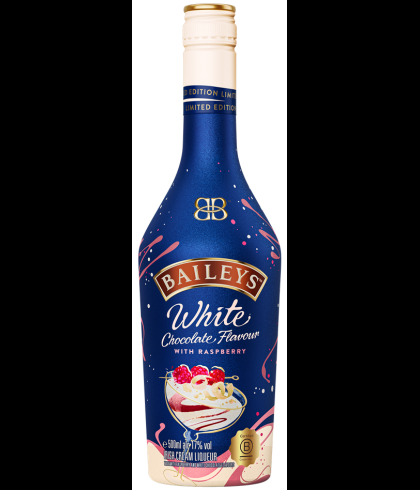 Baileys White Chocolate Raspberry, op voorraad bij slijterij t Bockje in Bathmen
