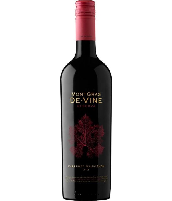 MontGras De Vine Cabernet Sauvignon 2021, wijn bij t Bockje in Bathmen