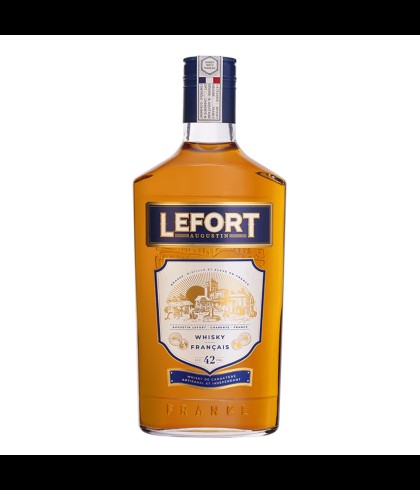 Fles Lefort Whisky, whisky, op voorraad bij slijterij t Bockje in Bathmen