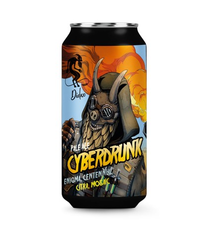 Didko Brewery Cyberdrunk, bier bij slijterij t Bockje in Bathmen