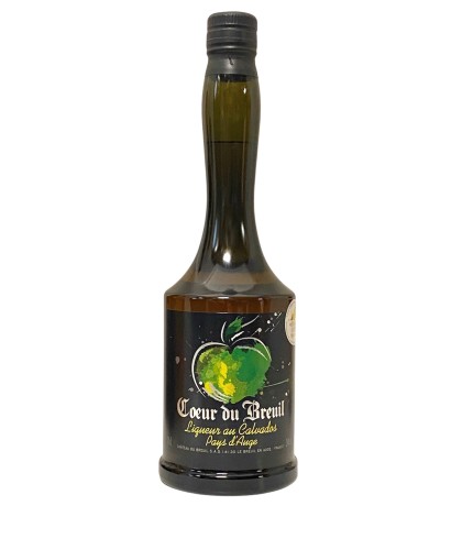 Likeur Coeur Du Breuil Liqueur au Calvados, bij slijterij ’t Bockje in Bathmen
