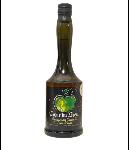 Likeur Coeur Du Breuil Liqueur au Calvados, bij slijterij ’t Bockje in Bathmen