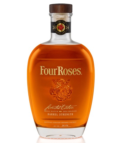 Fles Four Roses Small Batch Limited Edition 2024, single malt whisky, op voorraad bij slijterij t Bockje in Bathmen