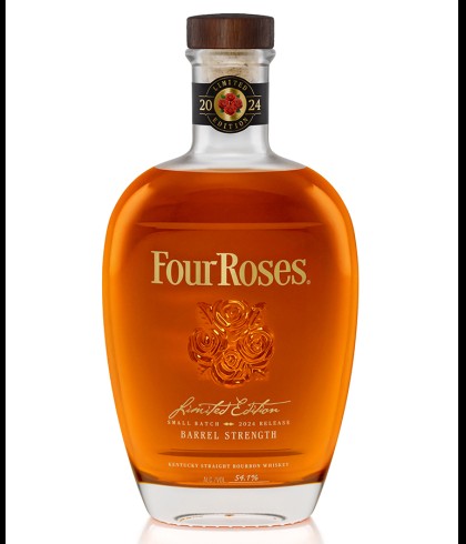Fles Four Roses Small Batch Limited Edition 2024, single malt whisky, op voorraad bij slijterij t Bockje in Bathmen