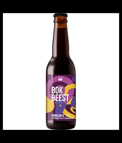 Scheldebrouwerij Bokbeest Dubbelbock, bier op voorraad bij slijterij t Bockje in Bathmen